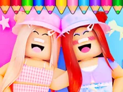 שפּיל Coloring Book: Roblox Bestie אָנליין
