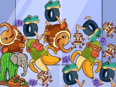 שפּיל Italian Brainrot: Animals Merge Puzzle אָנליין