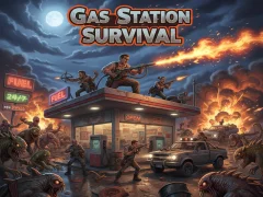 שפּיל Gas station survival אָנליין