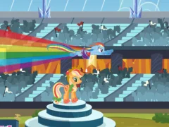 שפּיל My Little Pony Rainbow Power Equestria Dash אָנליין