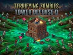שפּיל Terrifying Zombies Tower Defense II אָנליין