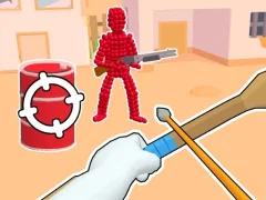 שפּיל Stickman Archer: Shooting Arrows at Reds אָנליין