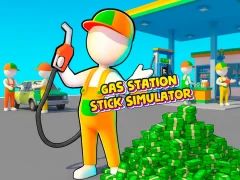 שפּיל Gas Station - Stick Simulator אָנליין