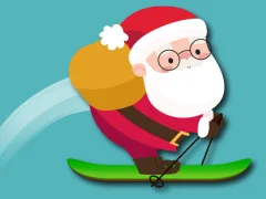 שפּיל Avalanche Santa Ski Xmas אָנליין