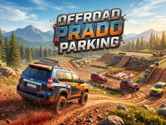 שפּיל Offroad Prado Parking אָנליין