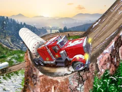 שפּיל Semi Truck Snow Simulator אָנליין
