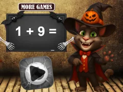 שפּיל Halloween Tom Math Challenge אָנליין
