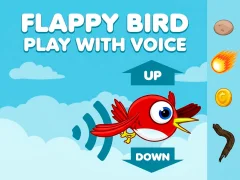 שפּיל Flappy Bird Play with Voice אָנליין