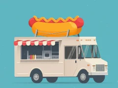 שפּיל Food Trucks Jigsaw אָנליין