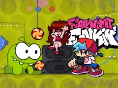 שפּיל Friday Night Funkin VS Om Nom from Cut The Rope אָנליין