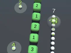 שפּיל Snake 3D Block אָנליין