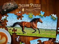 שפּיל Jigsaw Puzzle Horses Edition אָנליין
