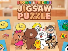 שפּיל Brown And Friends Jigsaw Puzzle אָנליין