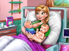 שפּיל Ice Princess Twins Birth אָנליין