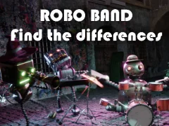 שפּיל Robot Band - Find the Differences אָנליין