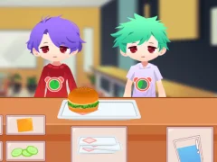שפּיל Burger Rush Restaurant אָנליין