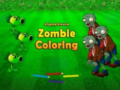 שפּיל 4GameGround Zombie Coloring אָנליין