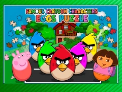 שפּיל Famous Cartoon Characters Eggs אָנליין