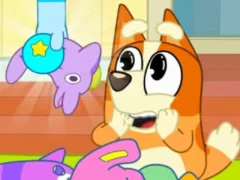 שפּיל Jigsaw Puzzle: Bluey Toy Claw Machine אָנליין