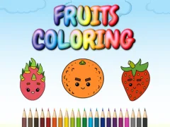 שפּיל FRUITS COLORING אָנליין