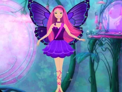 שפּיל Barbie Mariposa Dress Up אָנליין