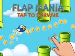 שפּיל Flap Mania Tap to Survive אָנליין