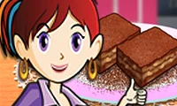 שפּיל Sara`s Cooking Class Caramel Nut Brownie אָנליין