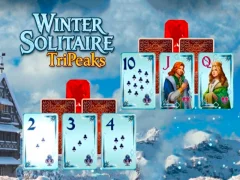 שפּיל Winter Solitaire TriPeaks אָנליין