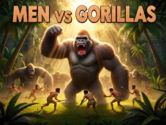 שפּיל Men Vs Gorillas אָנליין