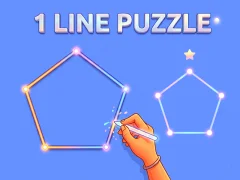 שפּיל 1 Line Puzzle אָנליין