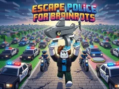 שפּיל Escape Police for Brainrots אָנליין