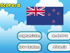 שפּיל 195 Country Flag Quiz אָנליין
