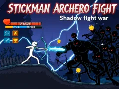 שפּיל Stickman Archero Fight: Shadow fight war אָנליין
