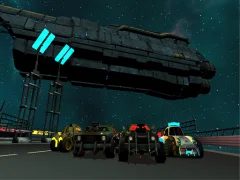 שפּיל Moon Car Stunt אָנליין