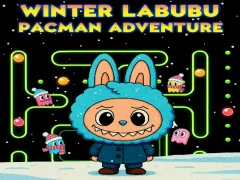 שפּיל Winter Labubu Pacman Adventure אָנליין