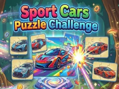 שפּיל Sport Cars Puzzle Challenge אָנליין