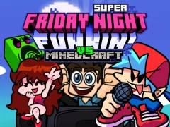 שפּיל Super Friday Night Funkin Vs Minecraft אָנליין