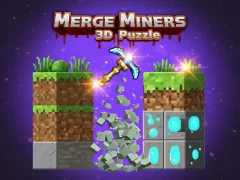 שפּיל Merge Miners 3D Puzzle אָנליין