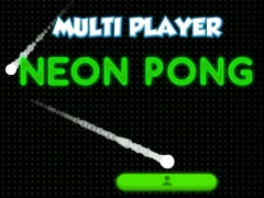 שפּיל Neon Pong Multi Player אָנליין