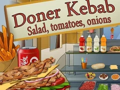 שפּיל Doner Kebab Salad, Tomatoes, Onions אָנליין