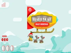 שפּיל FlappyCat Crazy Christmas אָנליין