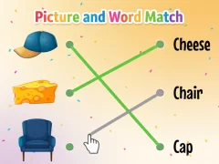 שפּיל Picture and Word Match אָנליין