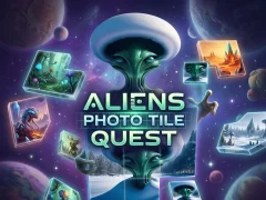 שפּיל Aliens Photo Tile Quest אָנליין