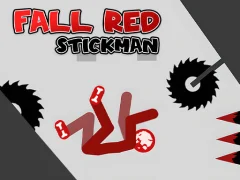 שפּיל Fall Red Stickman אָנליין