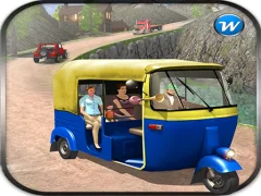 שפּיל Public Tricycle Rickshaw driving אָנליין