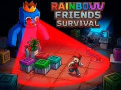 שפּיל Rainbow Friends Survival אָנליין