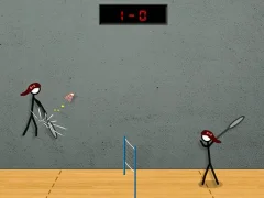 שפּיל Stick Figure Badminton 2 אָנליין