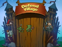 שפּיל Defend Village אָנליין