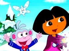 שפּיל Dora Find 5 Differences אָנליין