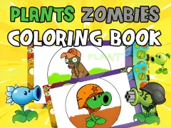 שפּיל Plants vs Zombies Coloring אָנליין